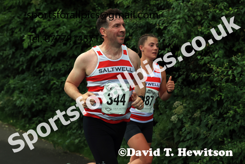 The 2026 Tynedale Pie and Peas 10k, Ovington to Low Prudhoe, Northumberland. Photo: David T. Hewitson/Sports for All Pics